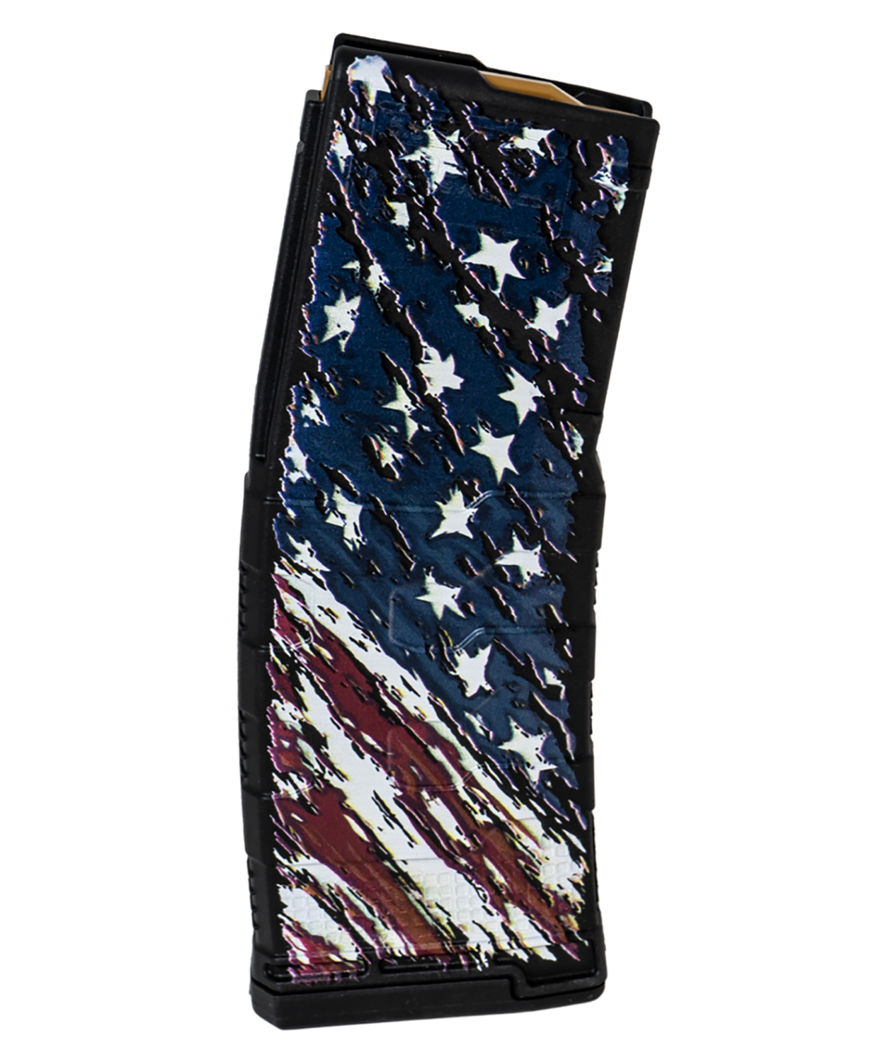 Amend2 556Mod3Flag30 Mod-3 30+1 5.56 Nato Fits AR-15 American Flag Polymer