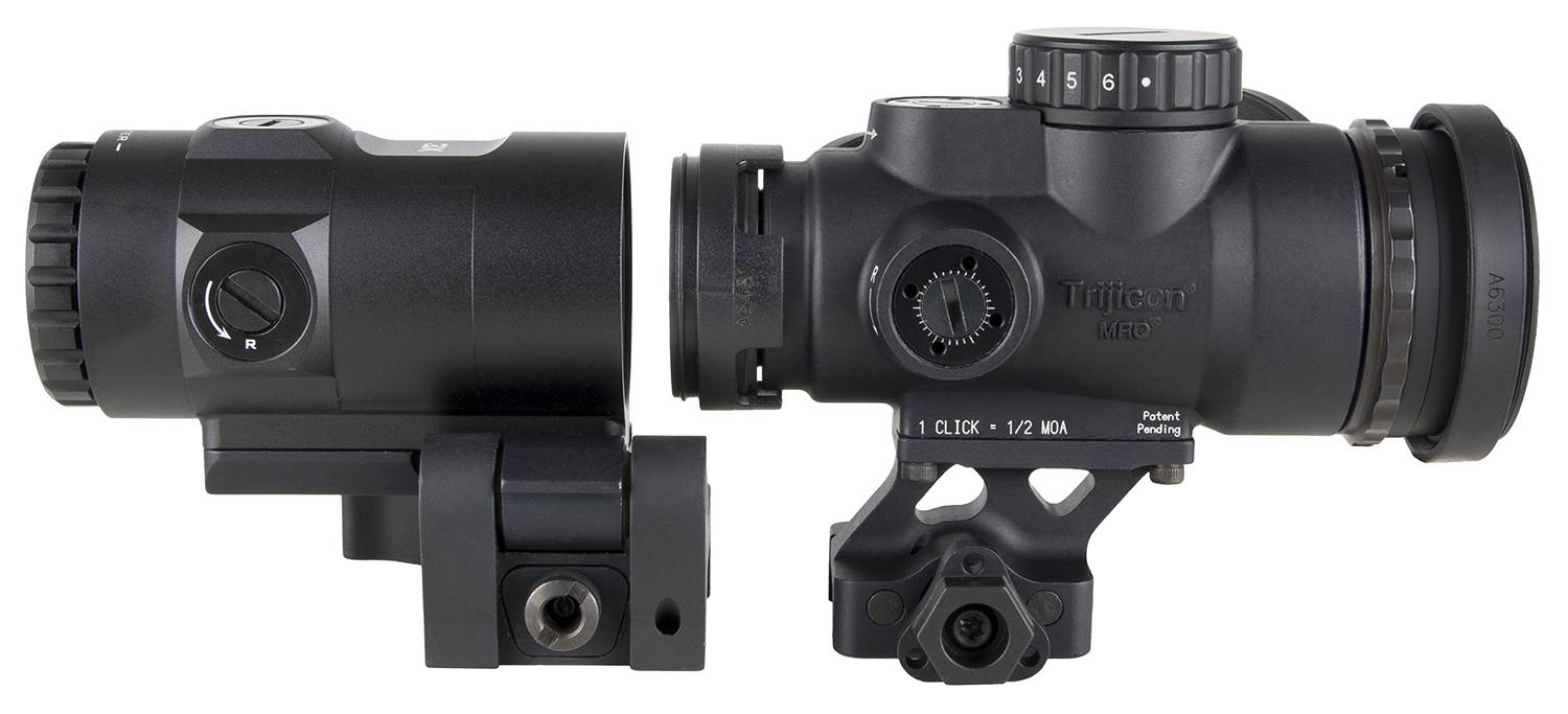 Trijicon MRO SD Red Dot 3x Magnifier Combo Superb Optic System 6 Trijicon MRO SD Red Dot 3x Magnifier Combo side view