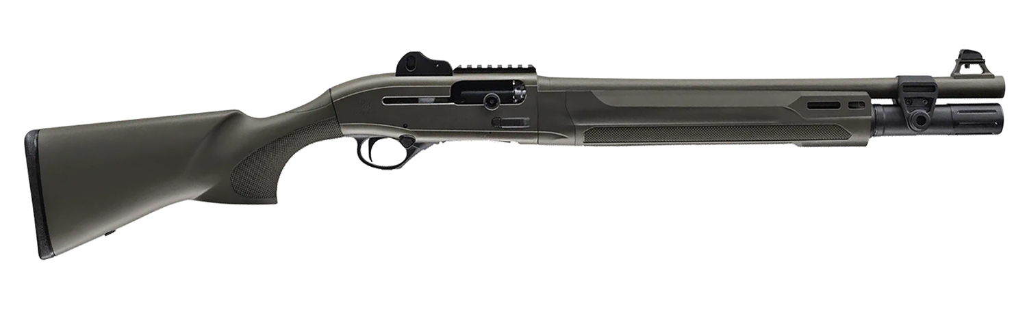 Beretta USA J131M2CTT187G 1301 Tactical C Mod 2 12 Gauge Semi-Auto 3" 7+1 18.50" OD Green Steel Barrel, OD Green Cerakote Picatinny Rail Receiver, M-LOK Handguards, OD Green Fixed Synthetic Stock