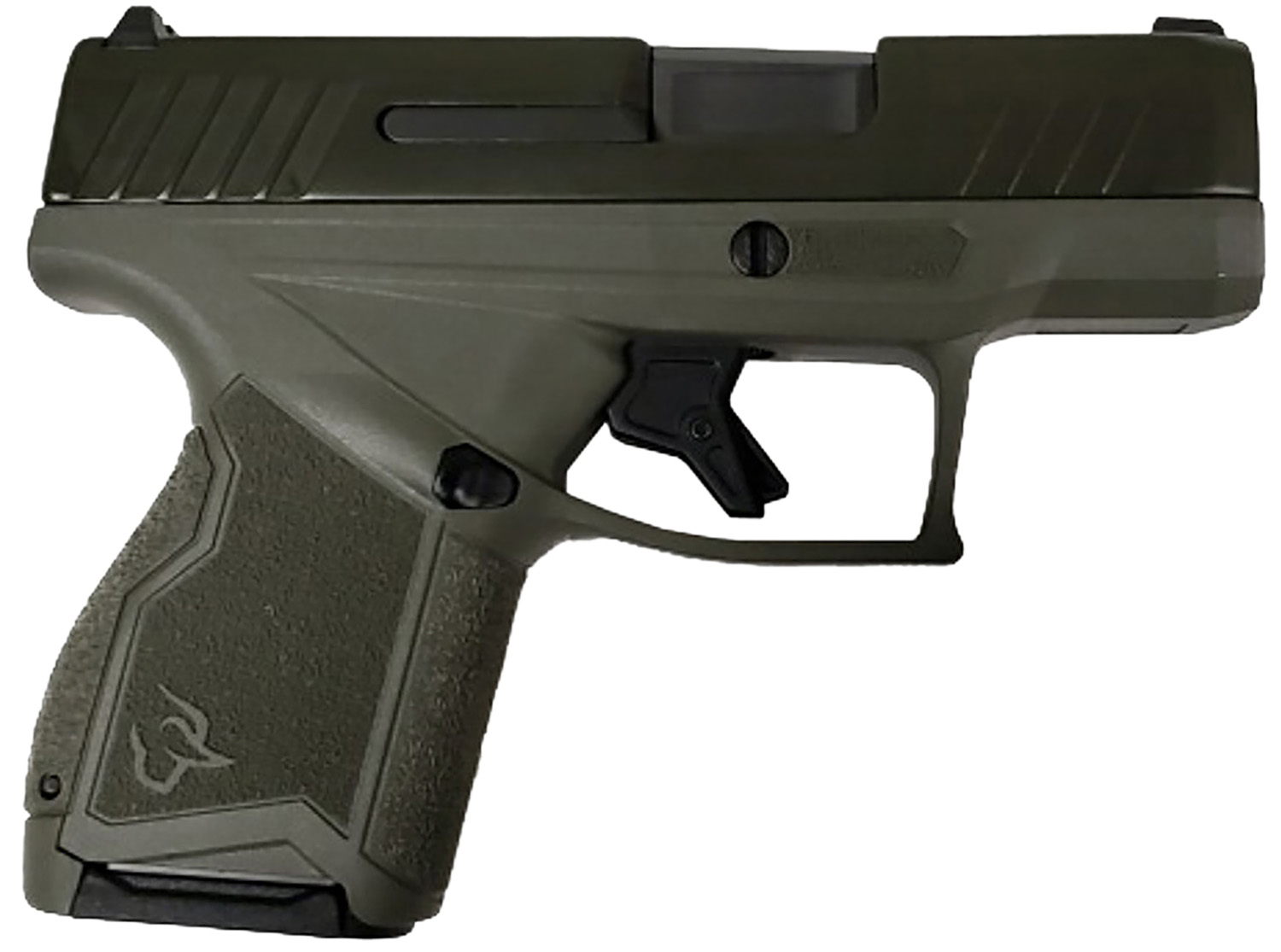 Micro-Compact 9mm Luger Striker-Fired EDC Pistol: 11-Round Capacity, 3.06" Barrel, MS Green & ODG, Dual Safety - Taurus - 9mm Luger for sale at TheGunDock