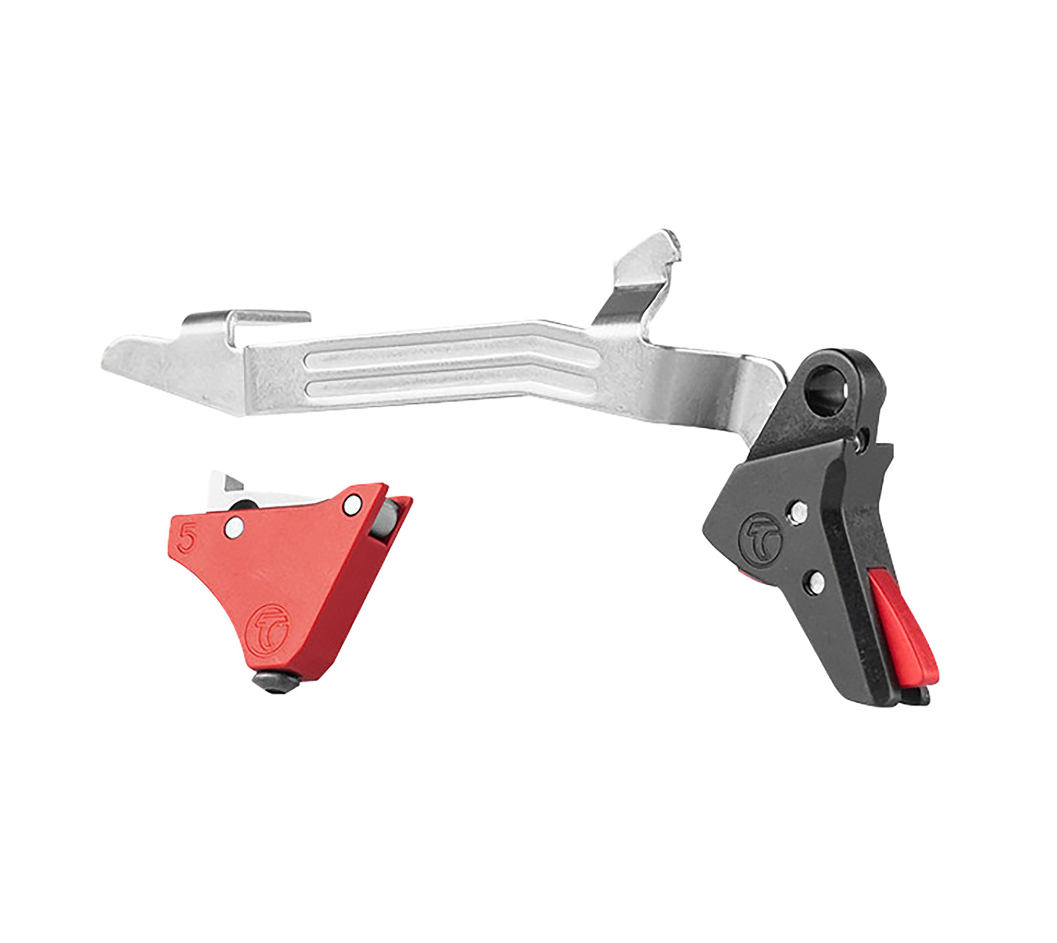 Timney Triggers ALPHAGLOCK5LARGERED Alpha Competition Red Fits Glock Gen5 - Timney Triggers - ALPHA COMPETITION