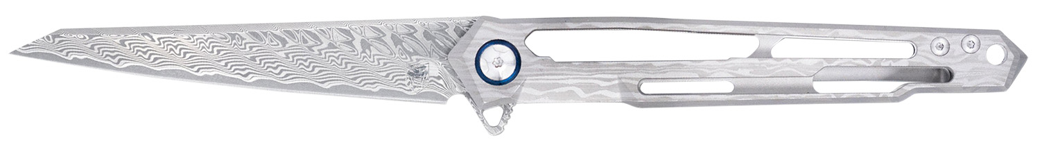 CobraTec Knives CTGSTDAMWNS Ghost 3.88" Folding Wharncliffe Plain... - Cobra Enterprises of Utah - WHARNCLIFFE