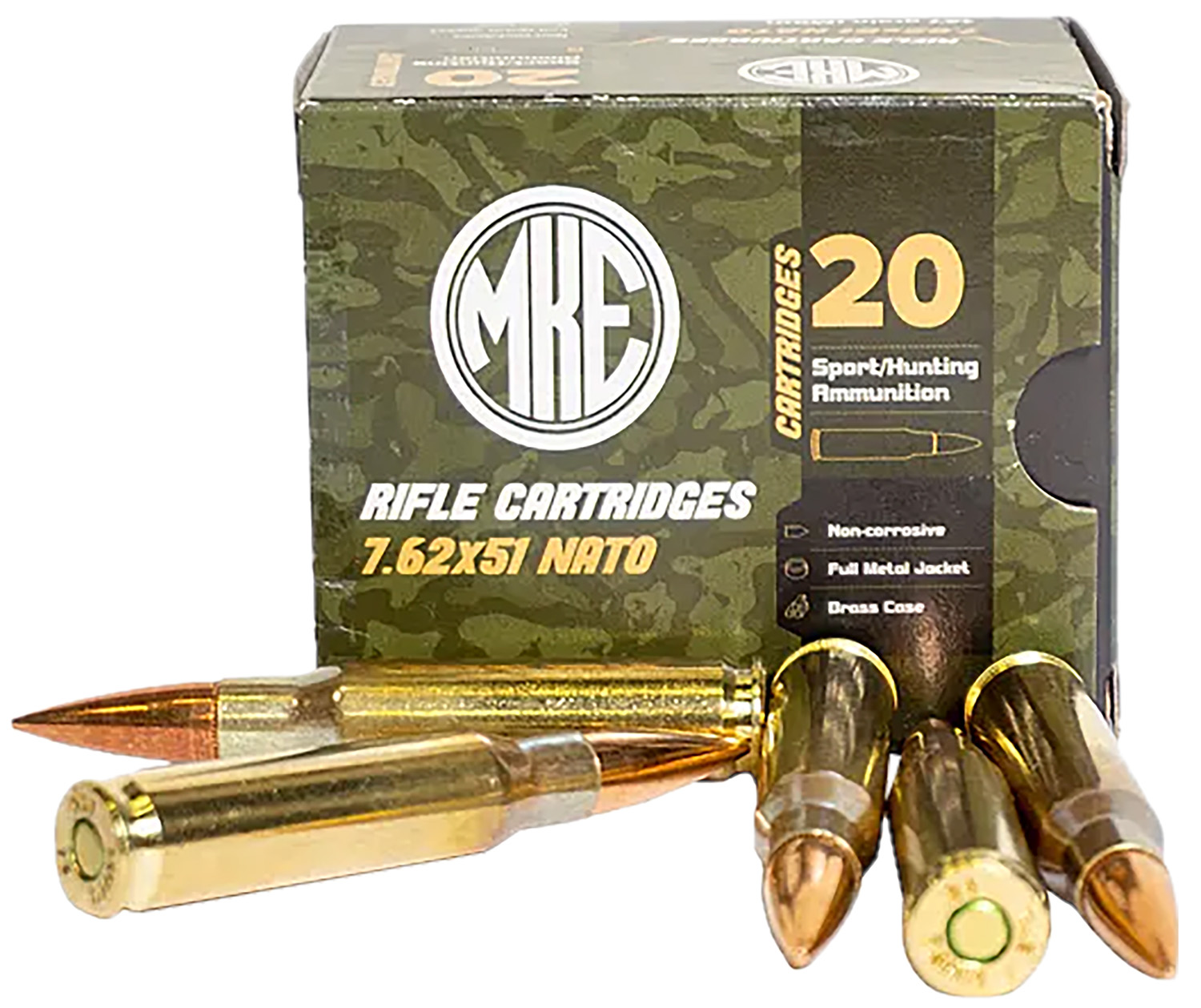 Century Arms M80 7.62x51mm 147 Grain Full Metal Jacket (AM8293)