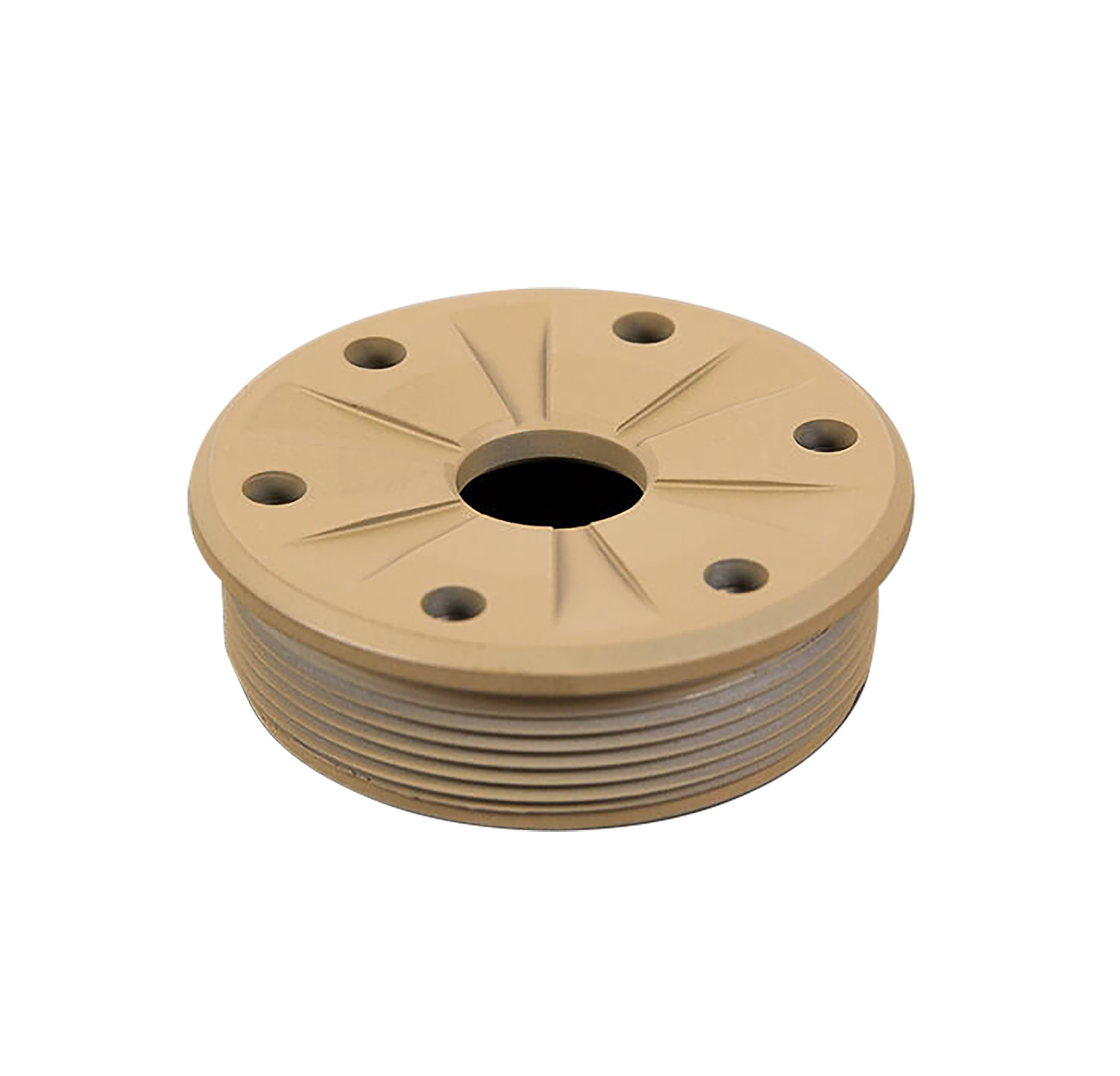 SilencerCo AC1369 Bravo Front Cap 30 Cal Fits Matte FDE