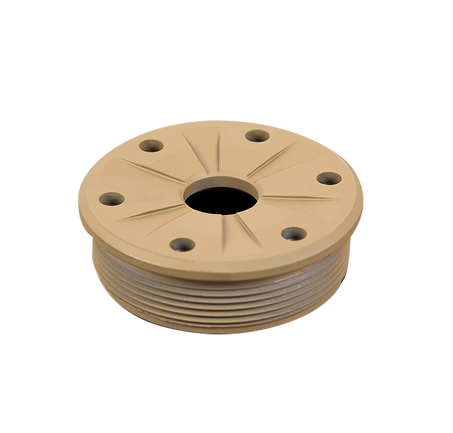 SilencerCo AC1370 Bravo Front Cap 223 Cal Fits Matte FDE