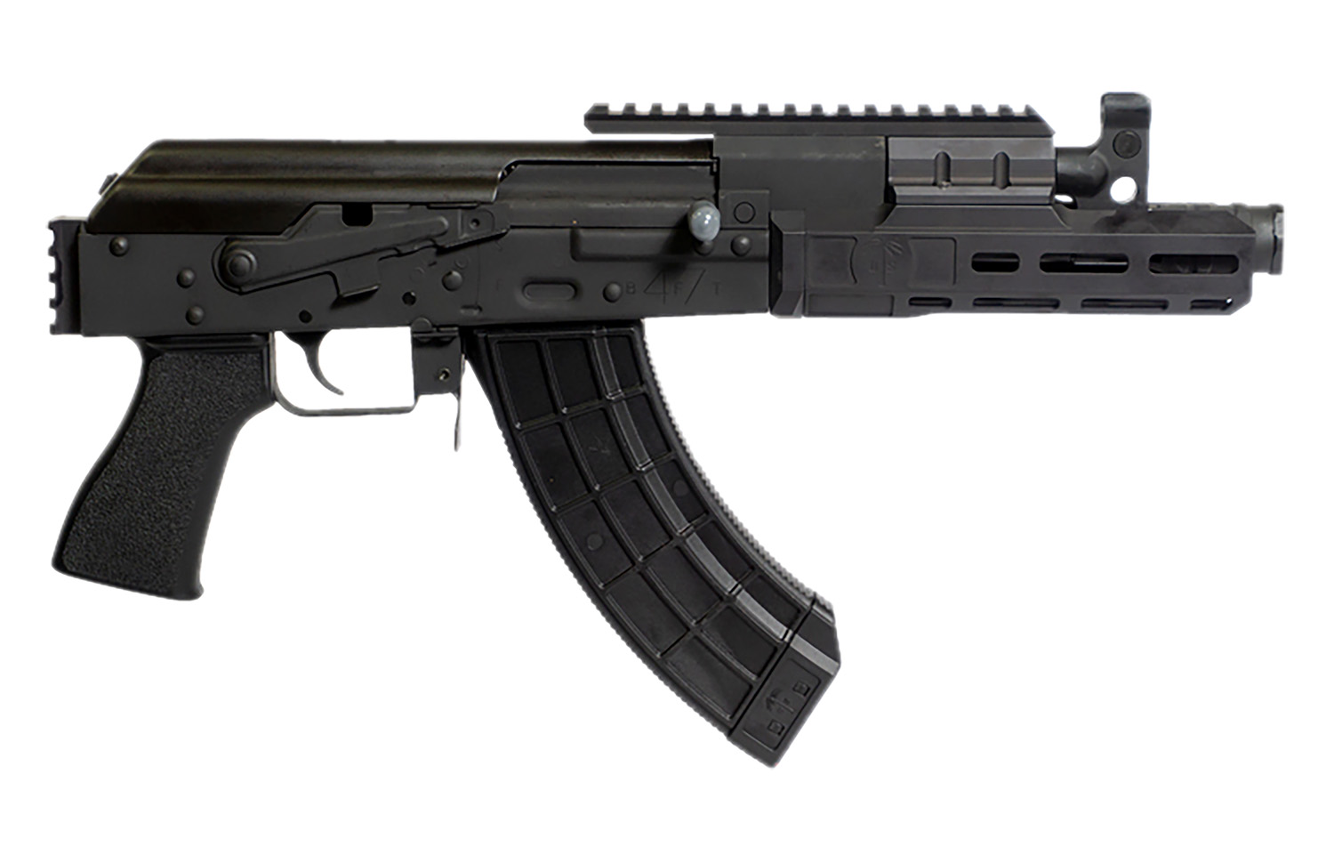 Century Arms HG8000N Draco 7.62x39mm 30+1 7.50" Black M-LOK Handguard, Black Picatinny Rail, Rear Picatinny Rail, Black Polymer Grip