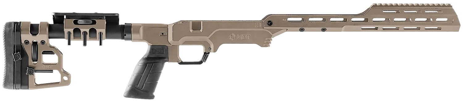 Mdt Sporting Goods Inc 114647FDE The Tactical LSS Gen3 Flat Dark Earth Fits Remington 700 Long Action