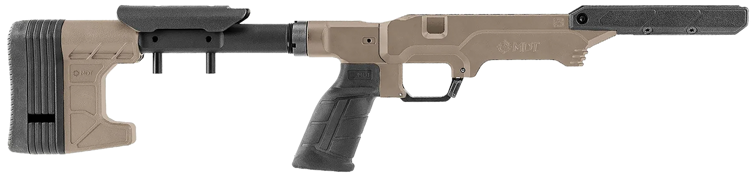 Mdt Sporting Goods Inc 114644FDE The Worker LSS Gen3 Flat Dark Earth Fits Savage 110 Short Action