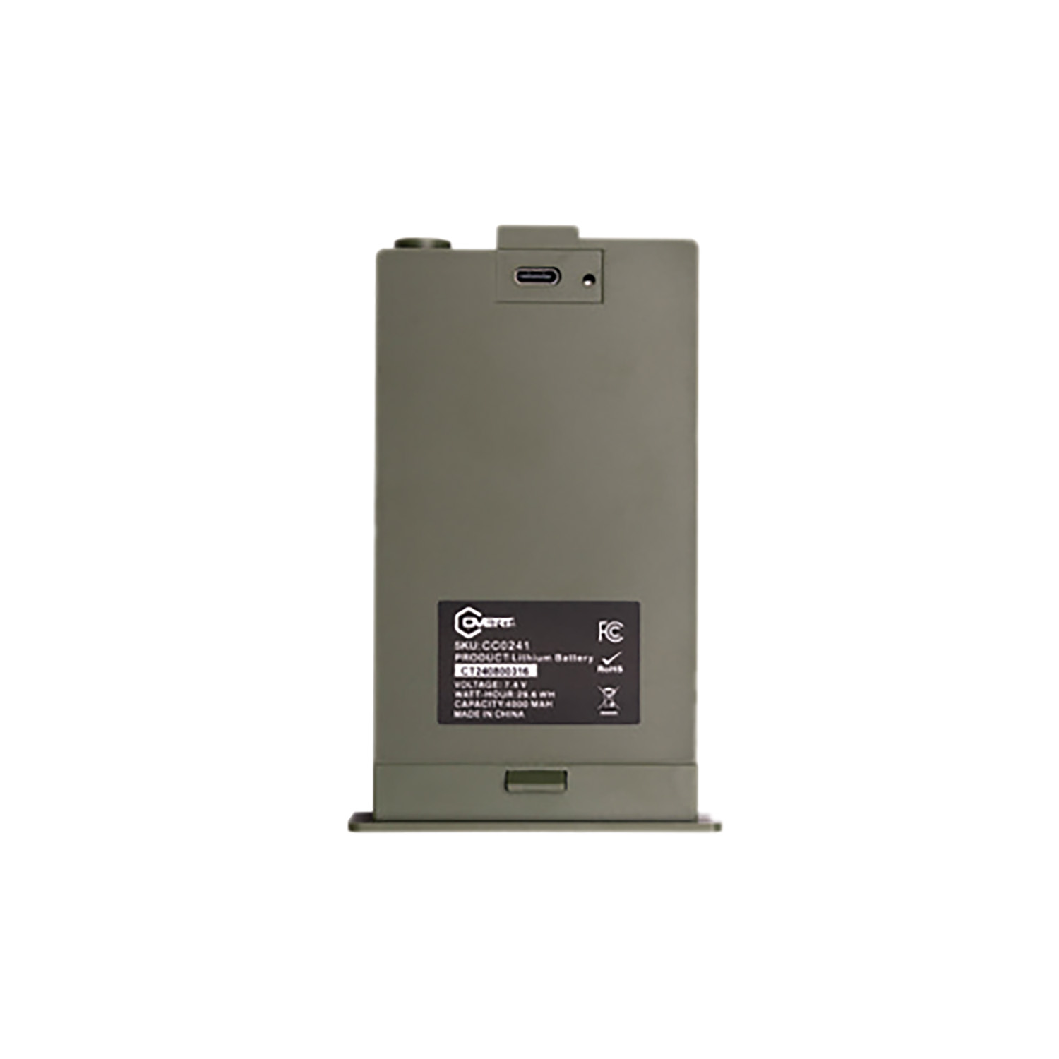 Covert Scouting Cameras CC0241 Lithium Battery Pack 7.4V 4000 mAh 29.6...