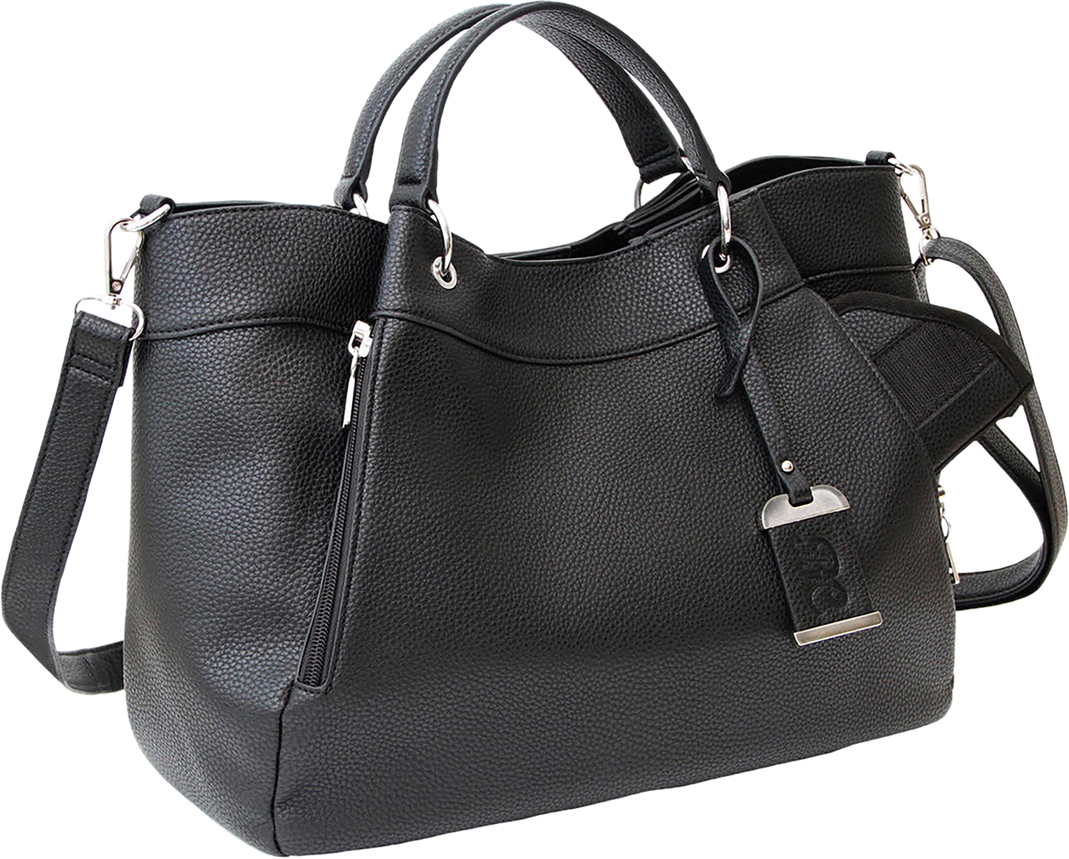 Bulldog BDP-085 Concealed Carry Purse Satchel with Holster Black