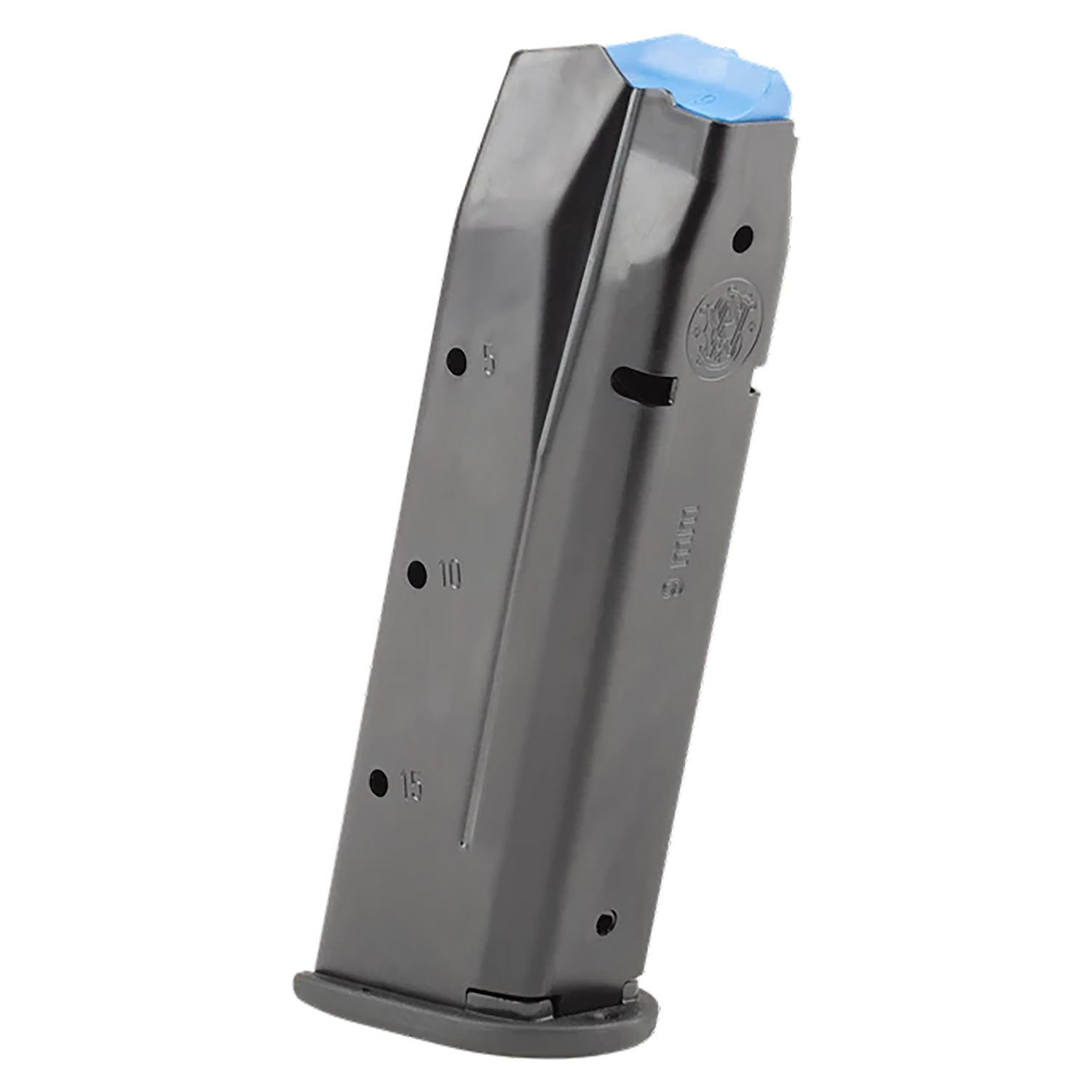 Smith & Wesson 14457 Magazine 9MM 15 Rounds Black Spacer 3.28 oz - Smith & Wesson - 9MM