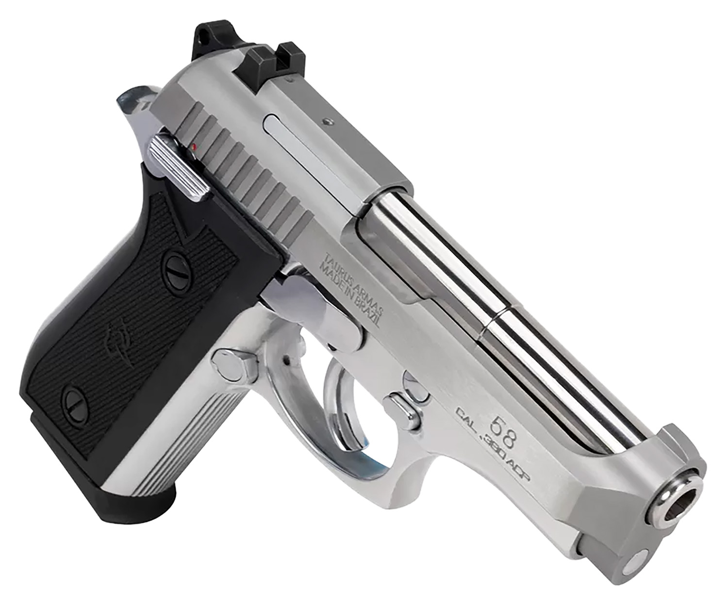 Taurus 58 Stainless 380 ACP 4in 15+1 — Superb Alloy-Frame Pistol 2 Taurus 58 Stainless 380 ACP 4in 15+1 — Superb Alloy-Frame Pistol - Image 2