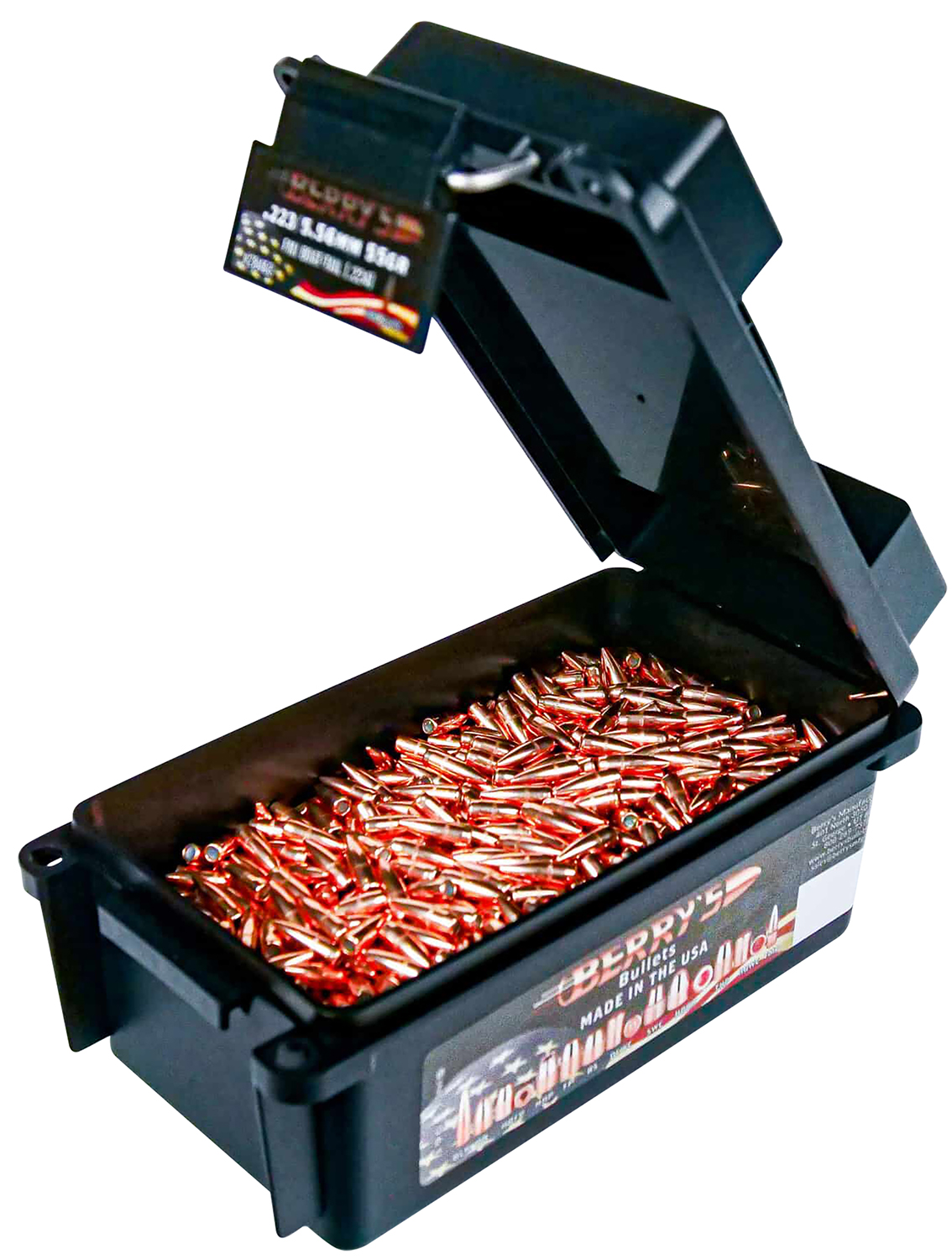 Berry's 37754 Superior  223/5.56 Cal 62gr Full Metal Jacket Boat Tail