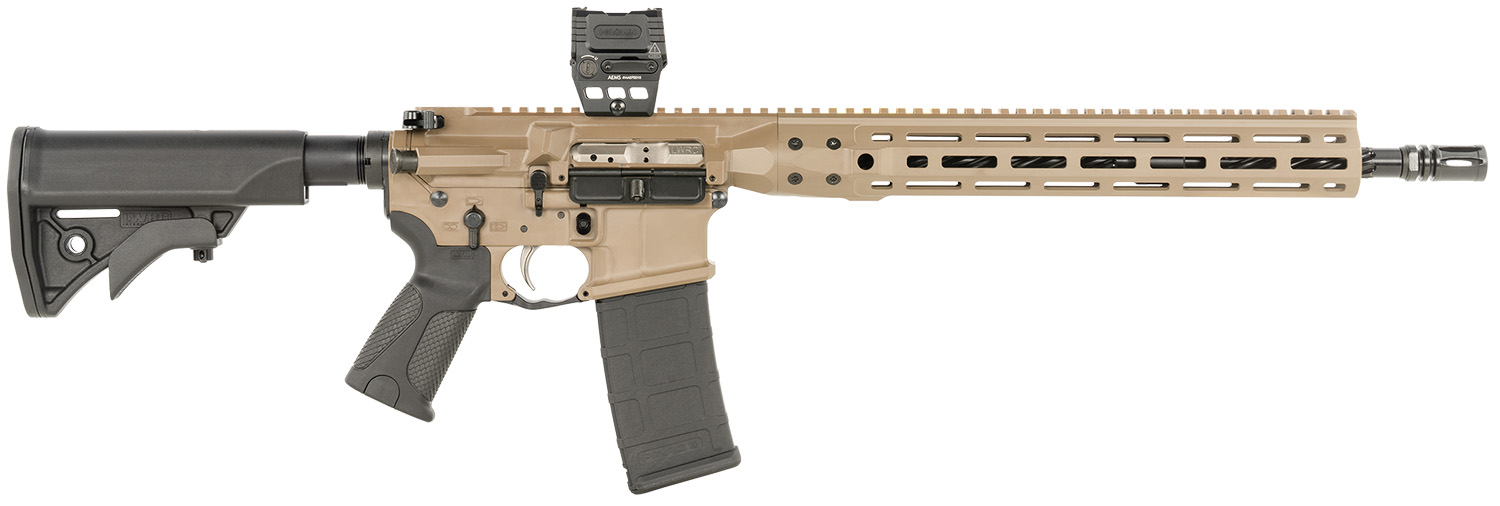 LWRC ICDIR5C K16 MLCS BT Kit 5.56x45mm NATO 16in 30rd Gray Cerakote Holosun