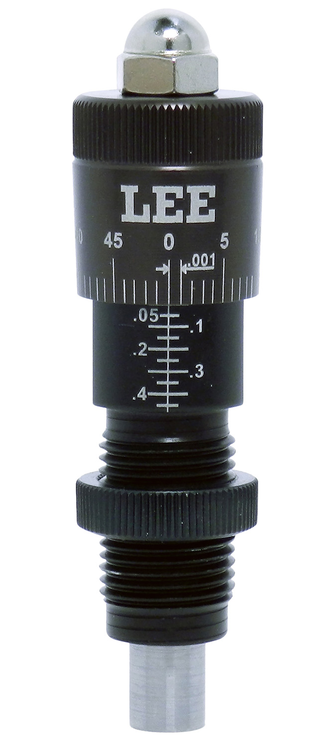 Lee Precision 92128 Micrometer Factory Crimp Adapter Black/Clear 9mm...