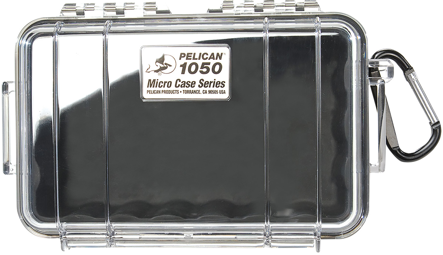 Pelican 1050-025-100 Micro Case Black/Clear 8" Hard Case
