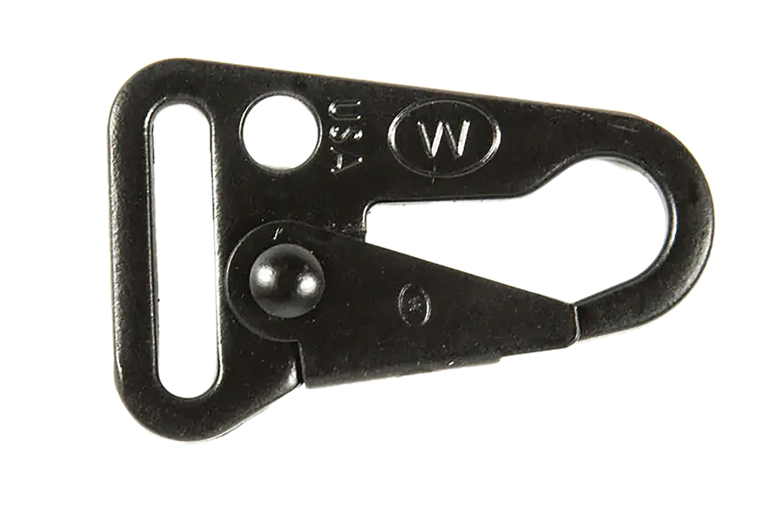 Blue Force Gear HK100  Sling Snap Hook Black Steel 1" Sling Loop