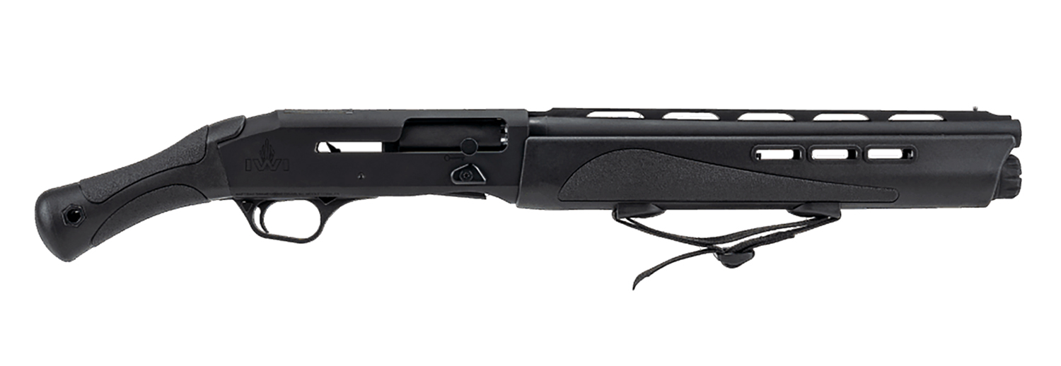 IWI US MFK1214 Mafteah  12 Gauge Semi-Auto 3" 5+1 14" Black Smooth Bore/Vent Rib Barrel, Drilled & Tapped Receiver, M-LOK Handguards, Black Synthetic Stock