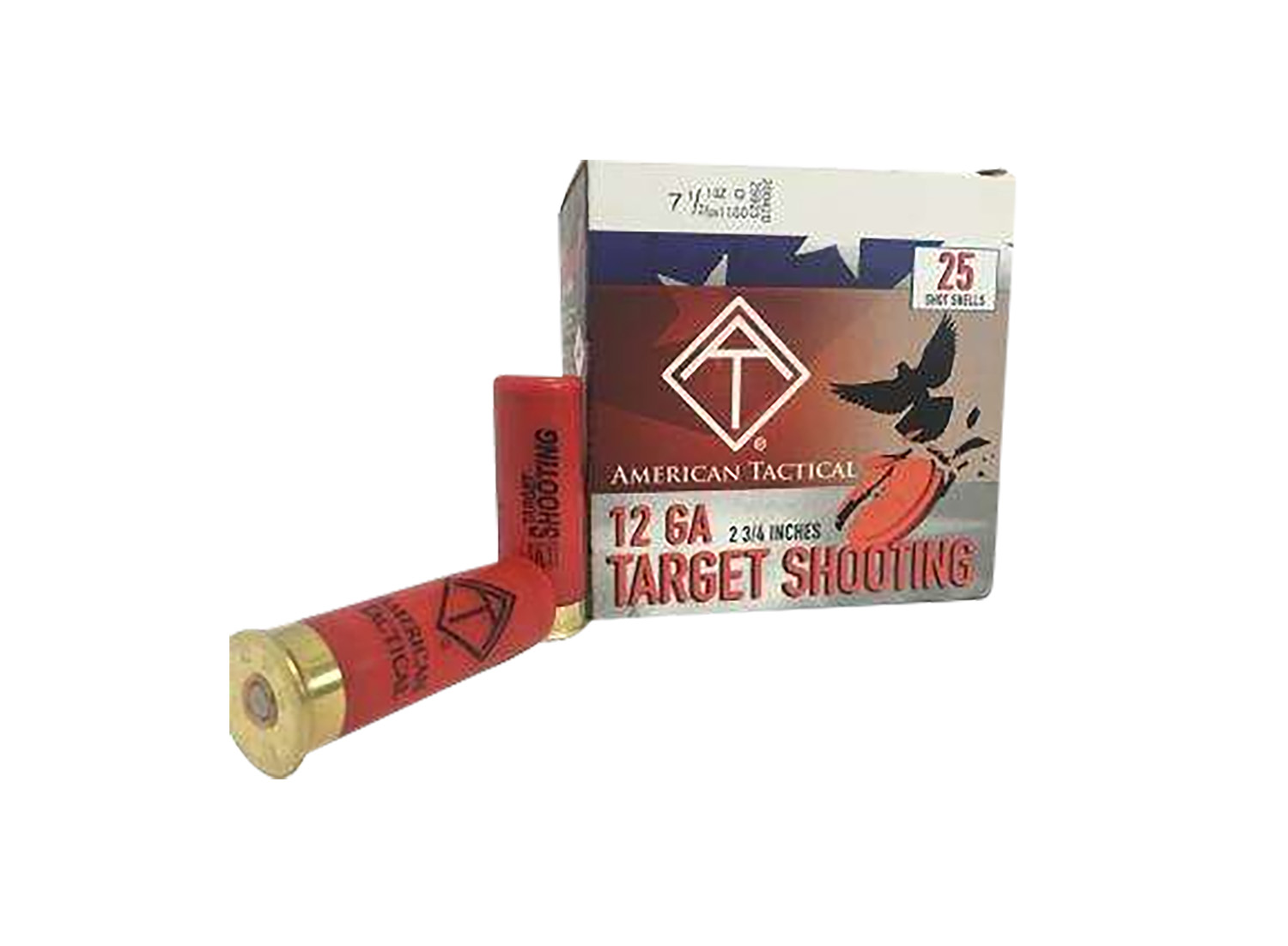 ATI 240379   12Gauge 2.75 1oz 7.5Shot 25 Per Box/10 Case