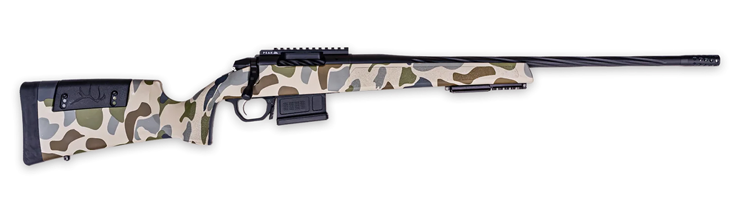 Weatherby 3WRHS25CMR4B 307 Hush 25 Creedmoor 22" Black Cerakote Rifle - Weatherby - 25 CREEDMOOR