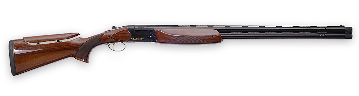 Weatherby OSP1230PGM Orion  12 Gauge 2 Shot 30" Matte Blued Over/Under Vent Rib Barrel, Matte Blued Steel Receiver, Fixed w/Prince of Whales Grip Walnut Stock