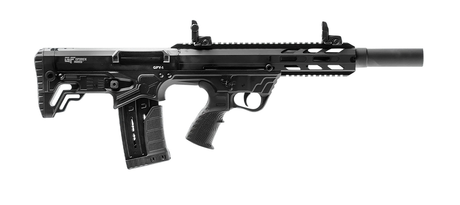 GForce Arms Semi-Auto Bullpup Shotgun 12 Ga.18.5" Barrel 2-5Rd Mags Black