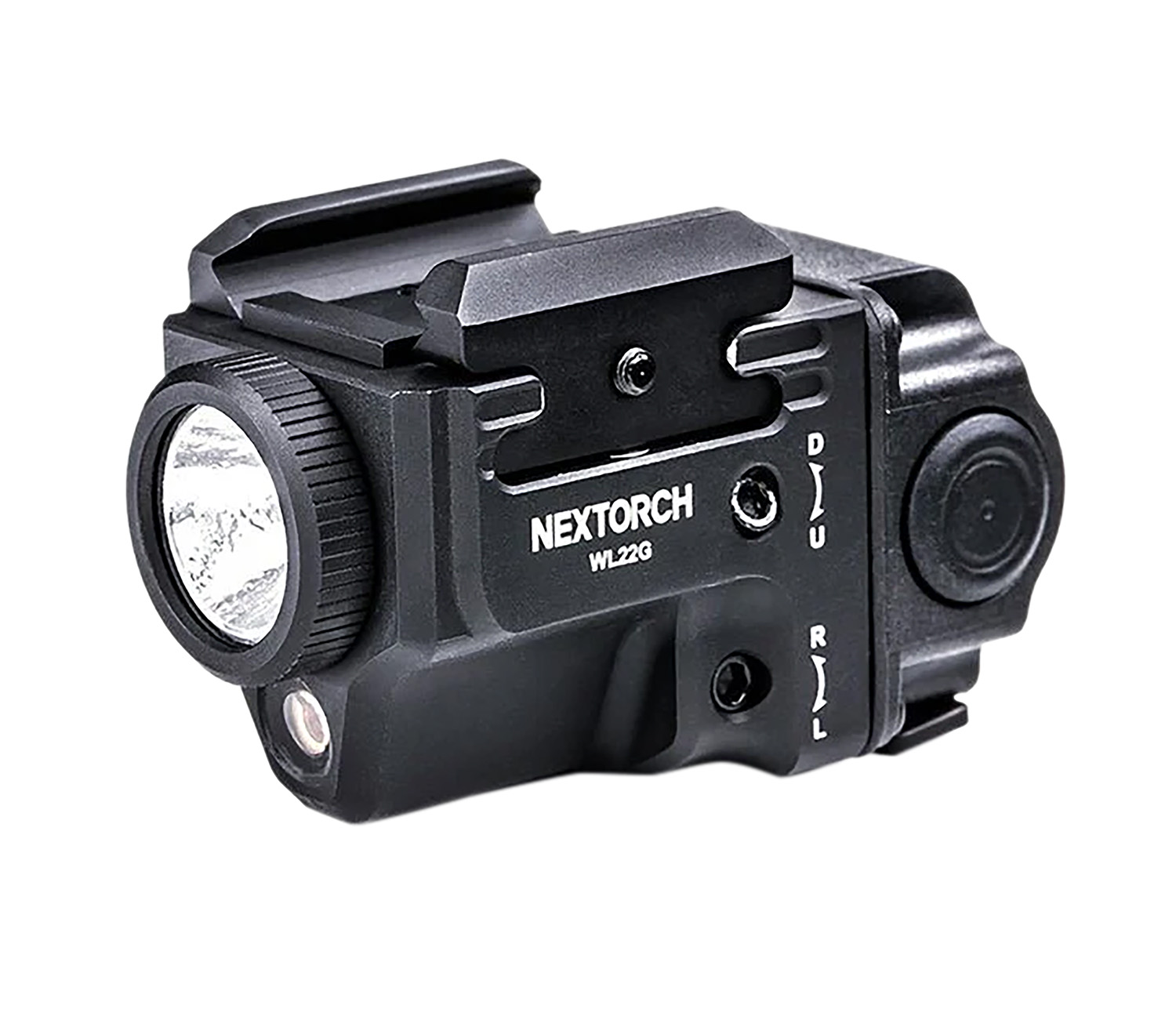 Nextorch WL22G Compact Weapon Light with Green Laser, 650 Lumens