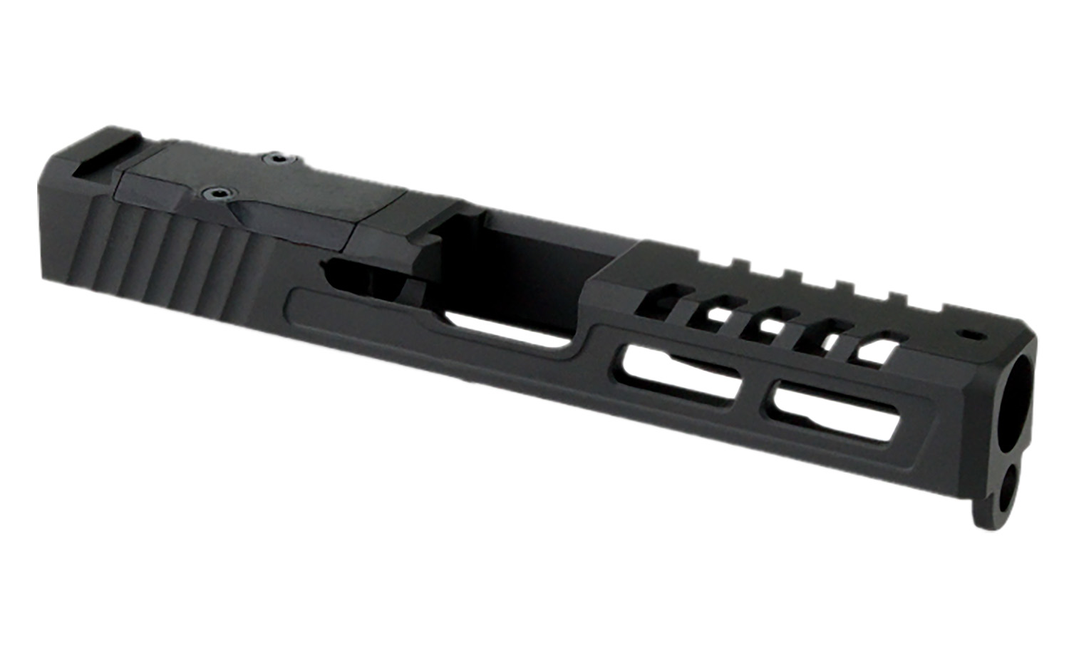 Zaffiri Precision ZPS.2.19.Black ZPS.2 Custom Slide Fits Glock 19 Gen 3 Black 17-4 Stainless Steel