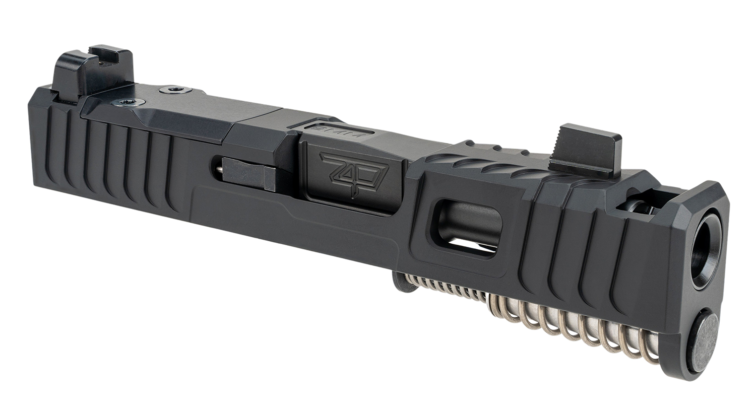 Zaffiri Precision ZPS.B.43.BLK.CU Complete Upper Black Nitride Barrel for Glock 43