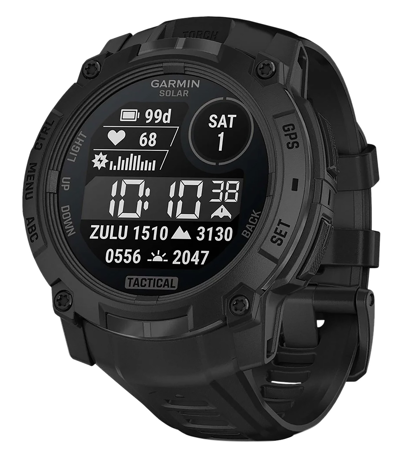 Garaysar Instinct 3 50mm Solar Tactical Watch