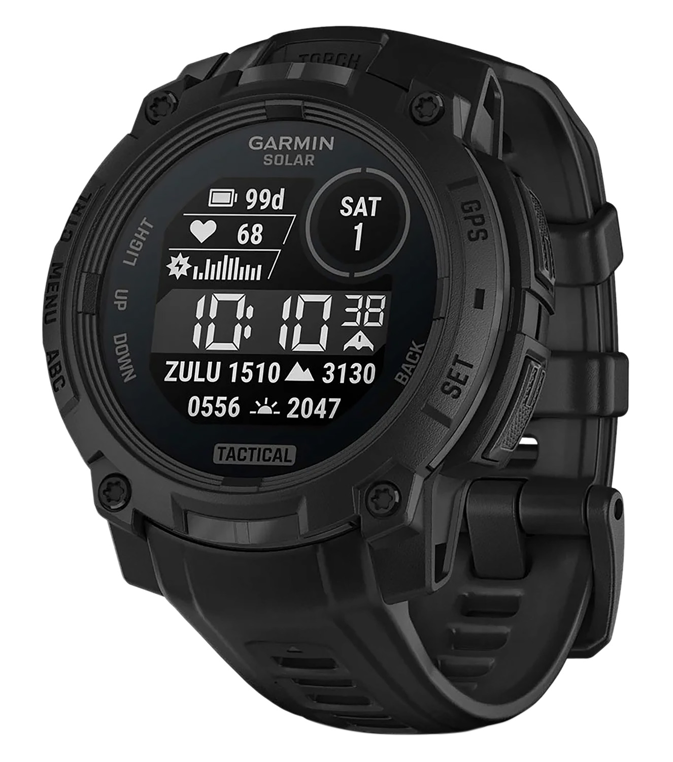 Garaysar Instinct 3 45mm Solar Tactical Watch