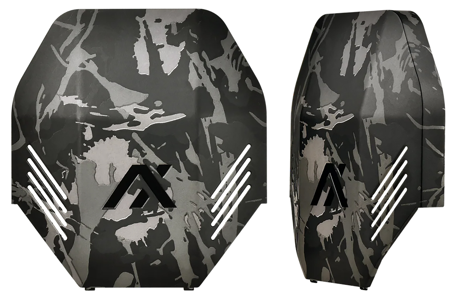 Axil LLC MXPLTBC MX Plate Polymer Over the Head Black Camo