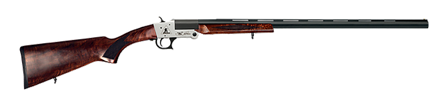 Dickinson LLC RNGC20 Ranger Youth 20 Gauge Break Open 3" 1rd 24" Single Shot Barrel, Silver Receiver, Fixed Wood Stock