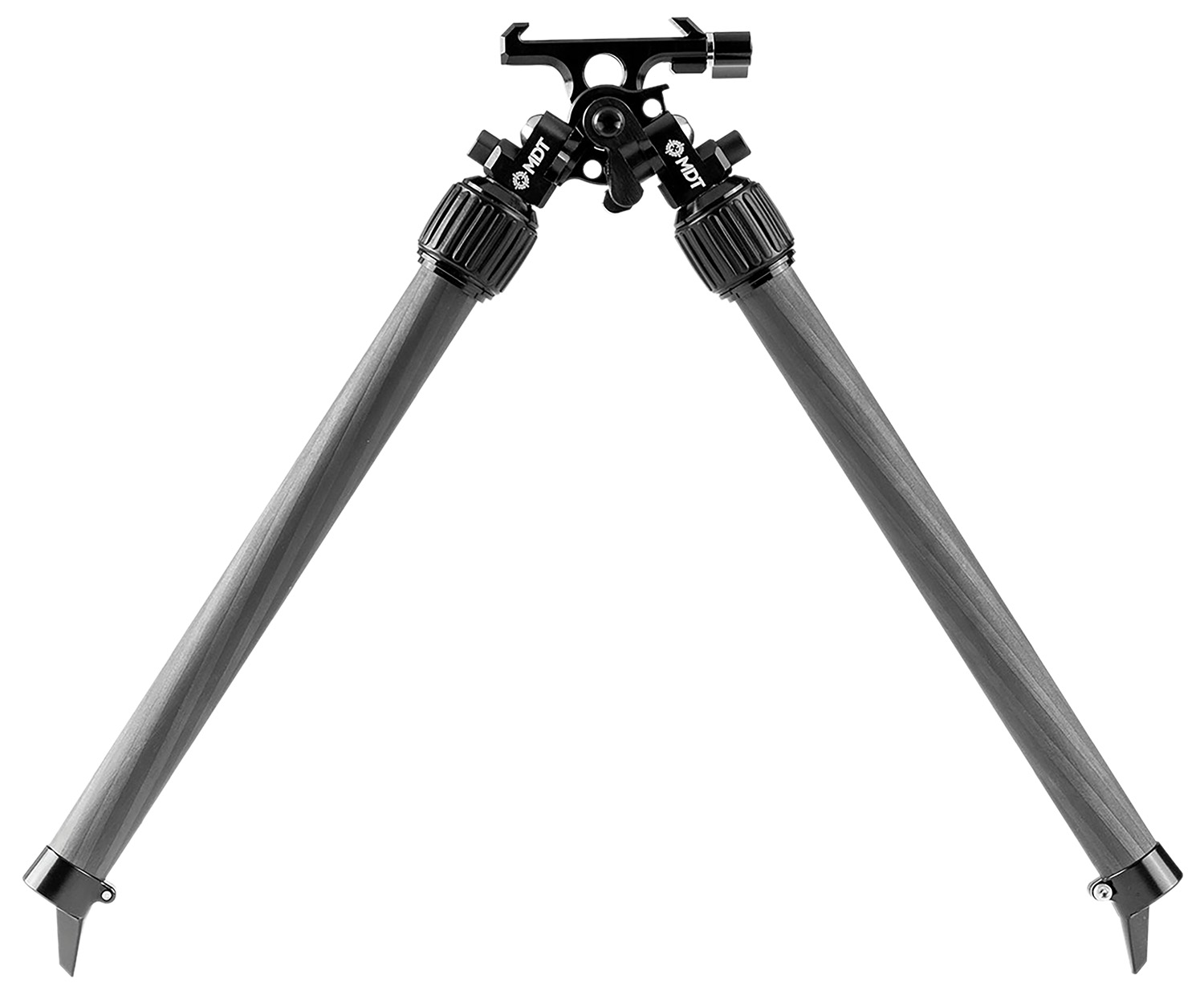 MDT 114700BLK Mountain Bipod 2.7-15.8" Black Carbon Fiber/Aluminum - MDT