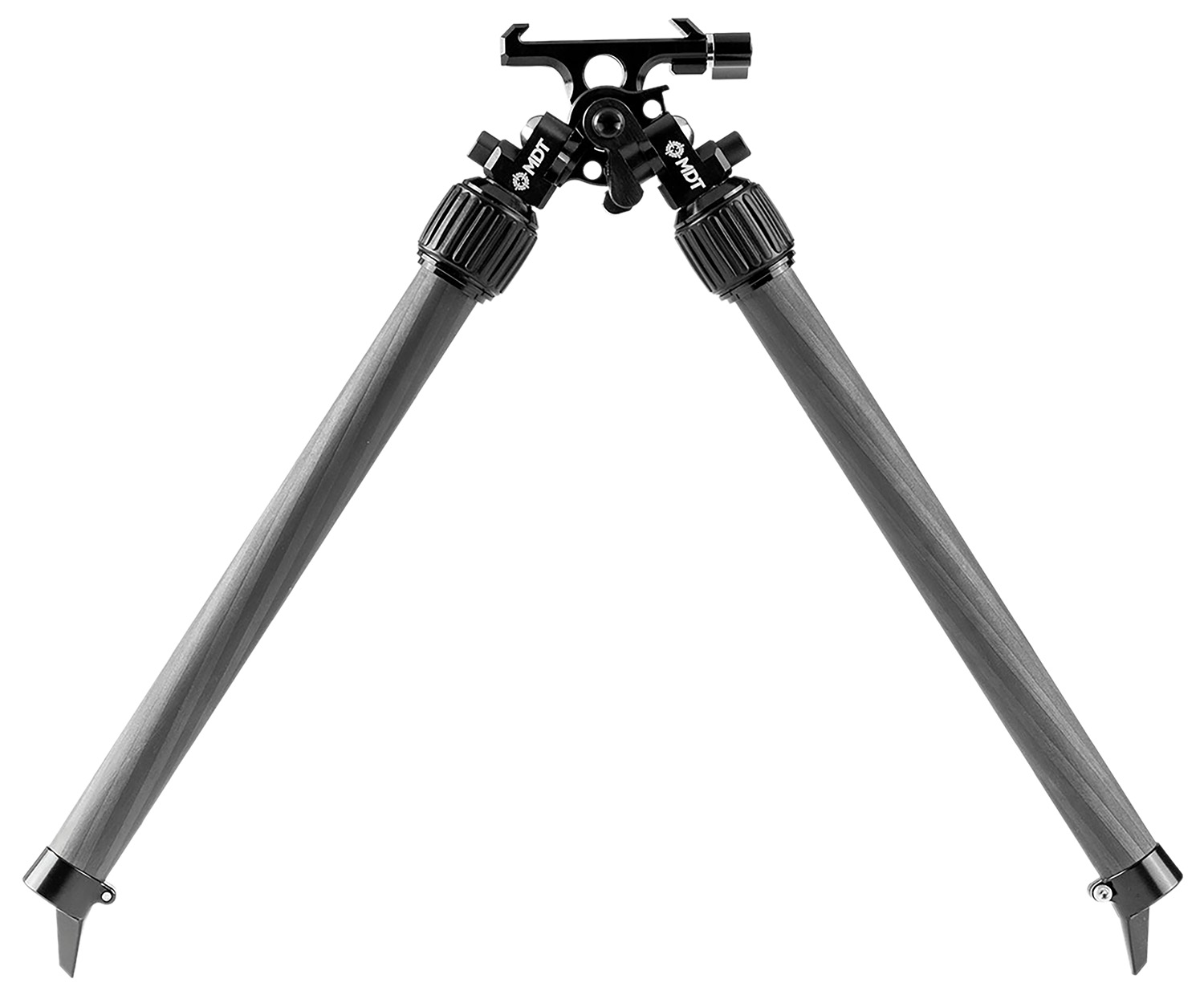 Mdt Sporting Goods Inc 114703BLK Mountain Bipod 2.70-15.80" High Black - MDT
