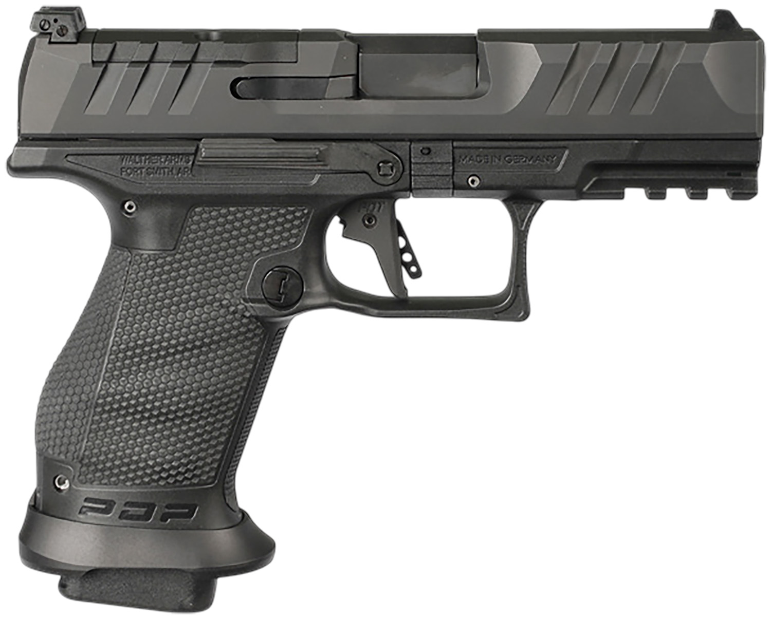 Walther Arms  PDP Pro E Compact Frame 9mm Luger 10+1 4" Optic Ready/Serrated Slide