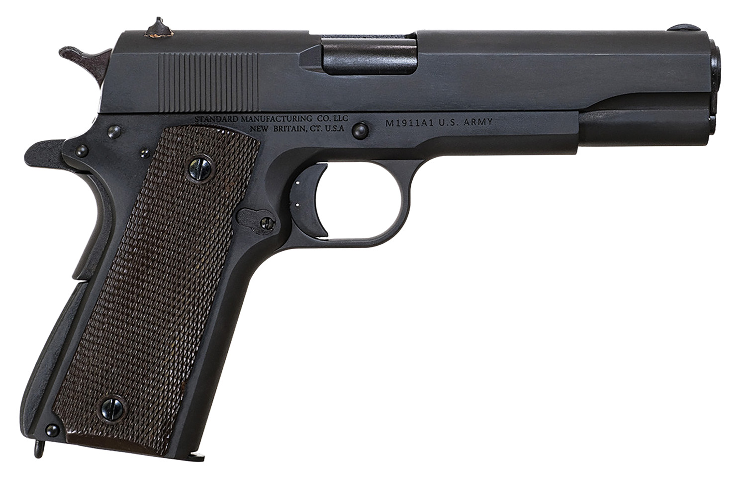 Standard Mfg 1911 Government Full Size Frame 45 ACP 7+1 5” Black Steel