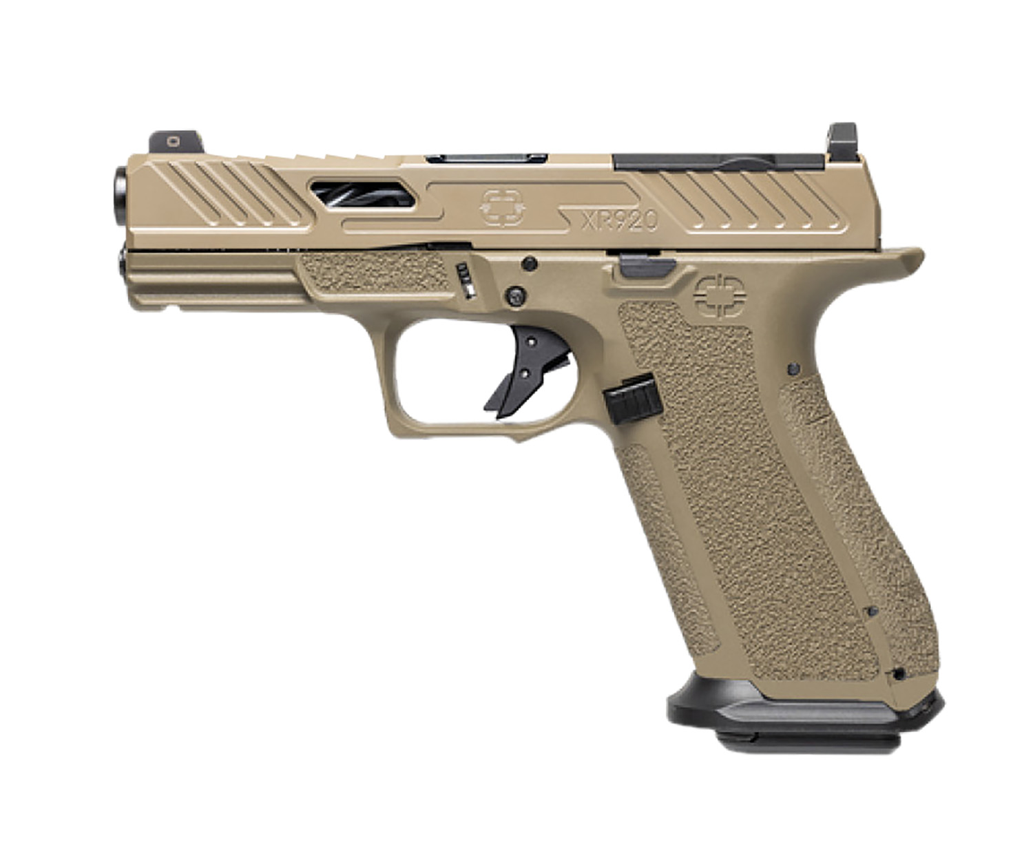 Shadow Systems XR920 9mm Pistol 10+1 Tritium Sight FDE CA Approved - Shadow Systems - 9mm