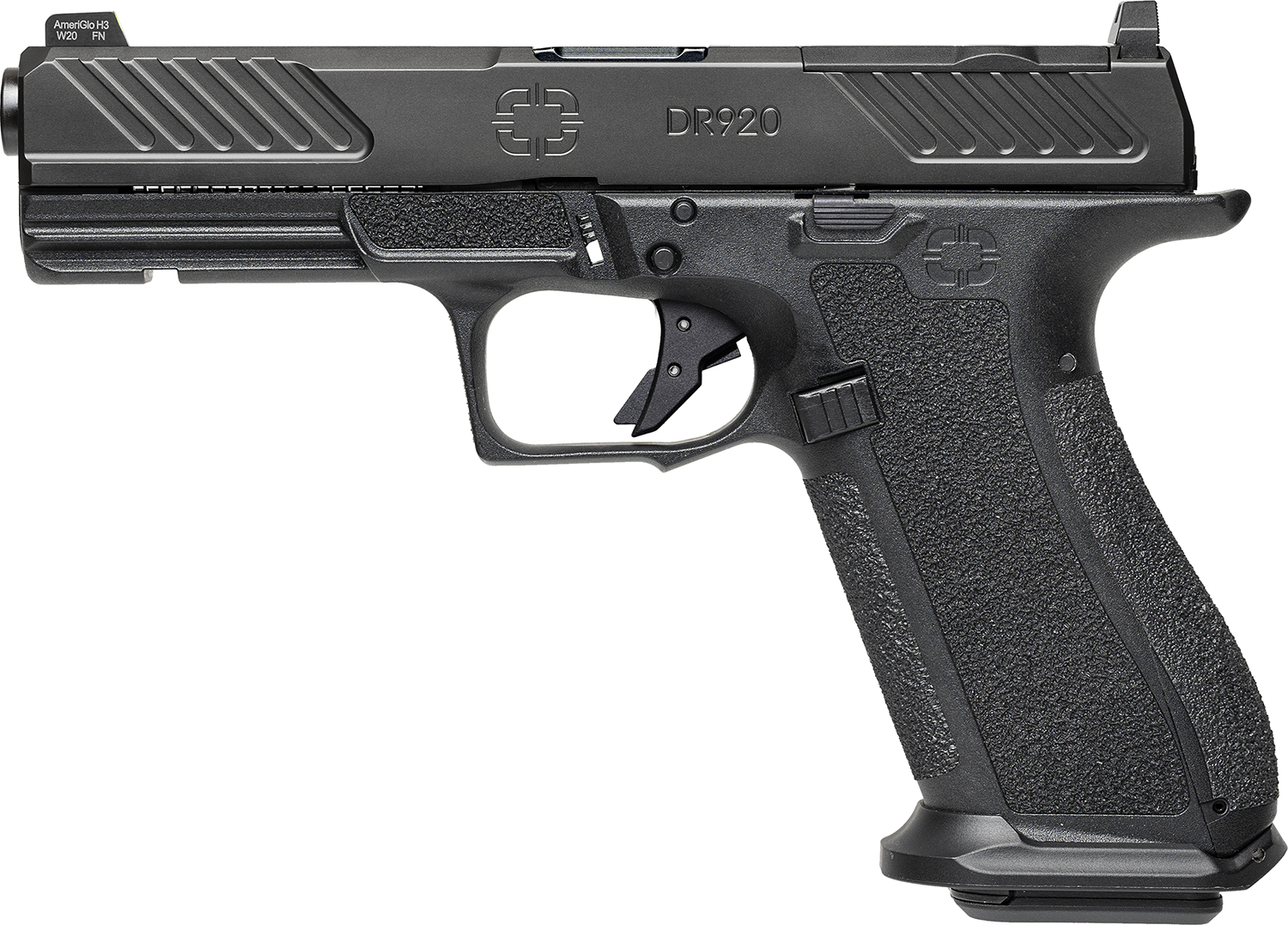 Shadow Systems DR920 Combat Slide Optic Pistol 9mm 4.5" Black Frame - Shadow Systems - 9mm
