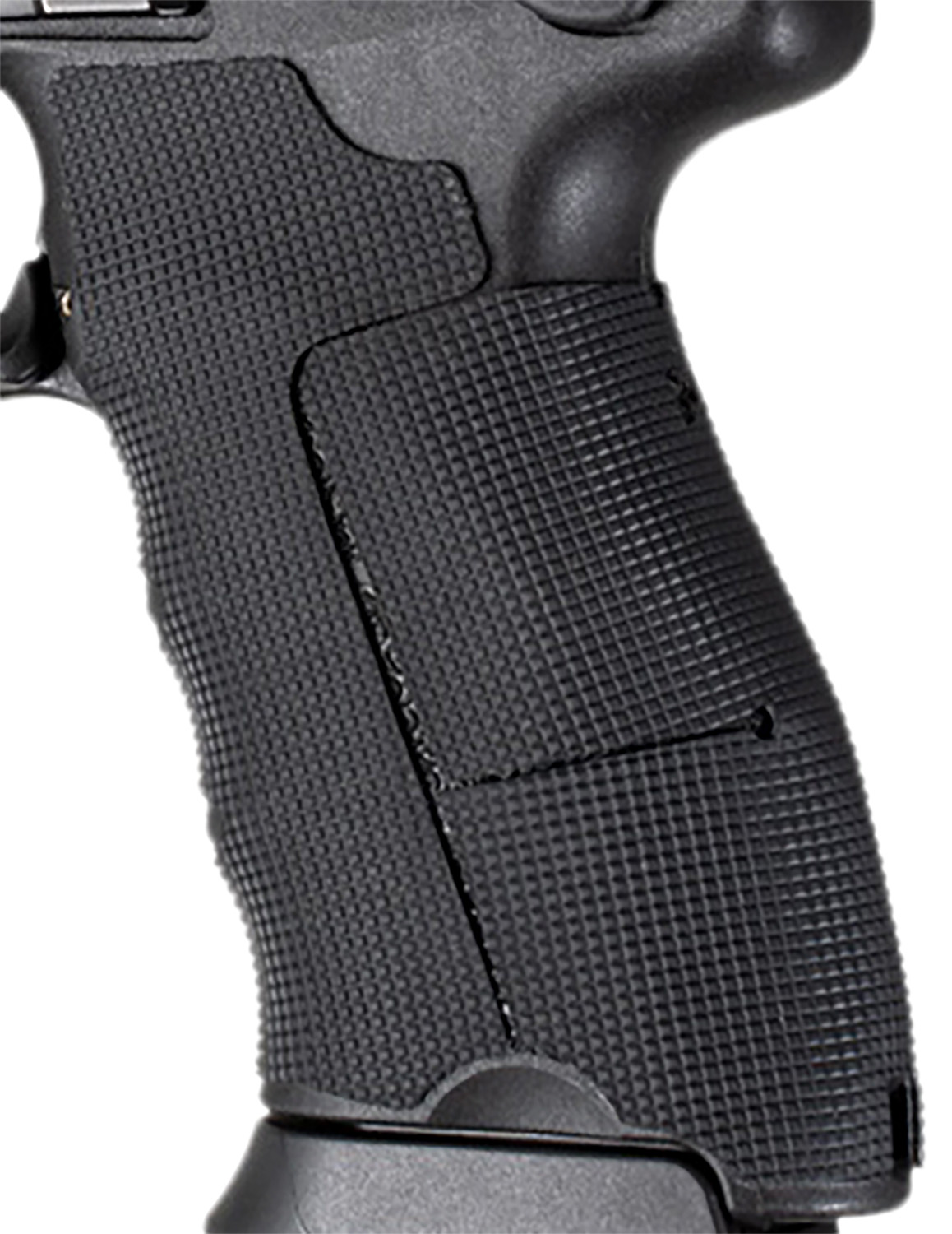 Hogue 17948 Wrapter Black Rubber Fits H&K 45