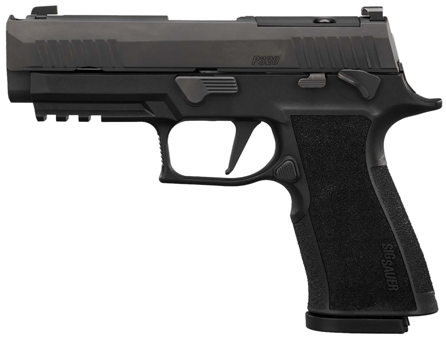 SIG 320XCA10COMPMS     P320 10MM 3.8 15R OR MS BLK