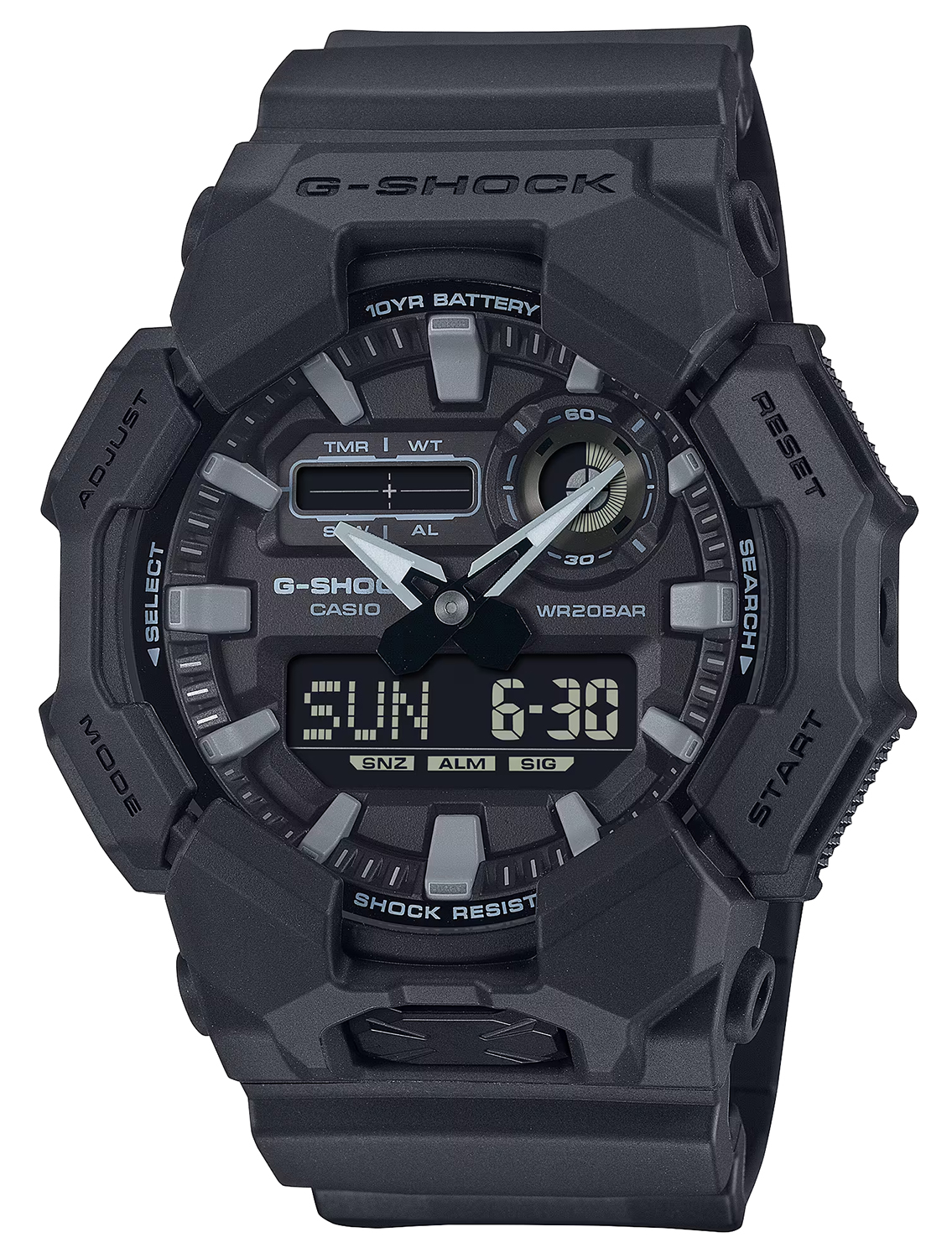GSHOCK GA0101A1CR ANALOG DIGITAL BLK