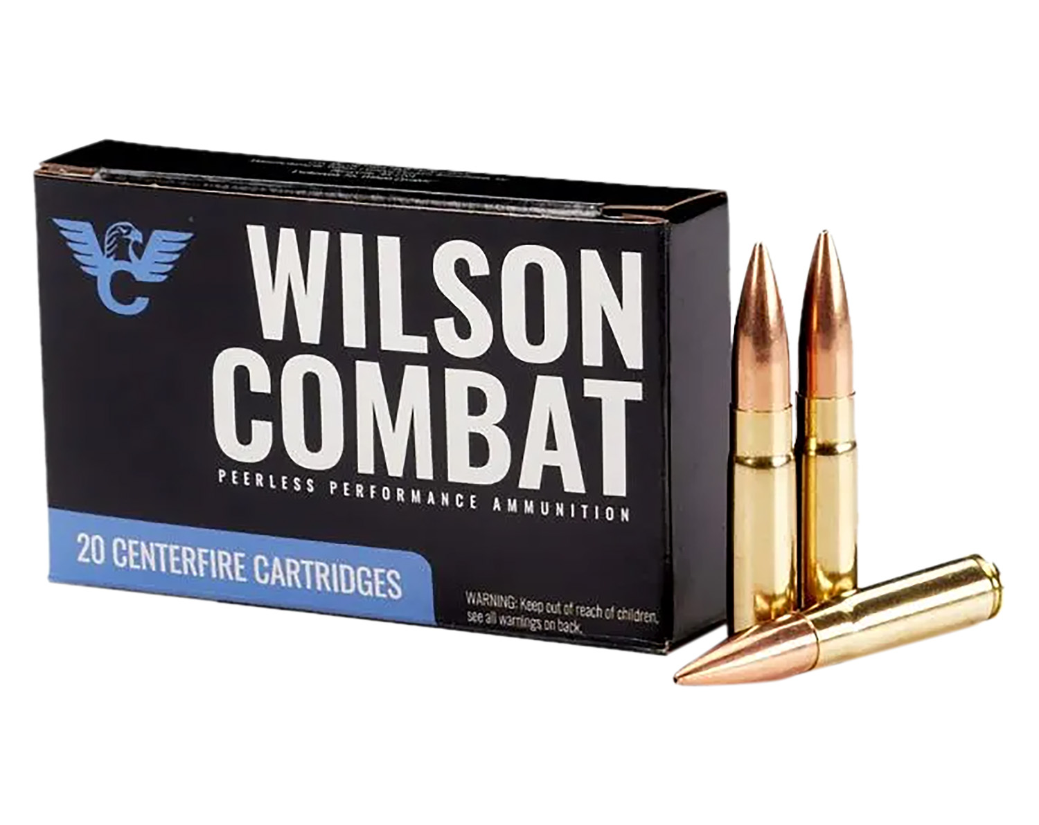 Wilson Combat A300BLK220HPBT 300Blackout 220gr Hollow Point Boat Tail 20