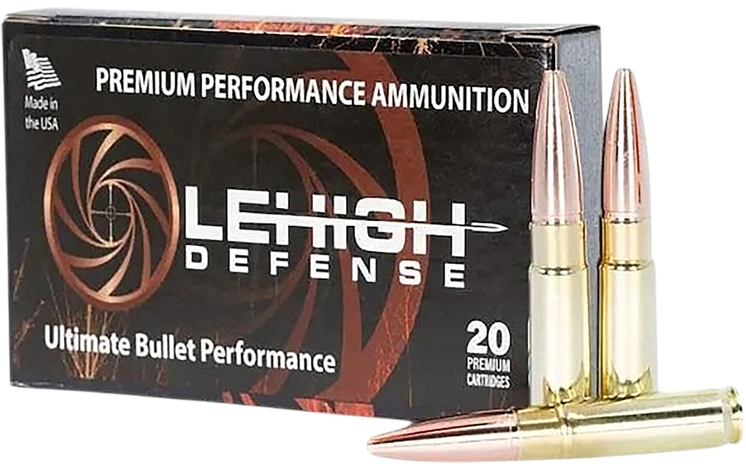 Lehigh Defense LA300BLK-194-ME 300 Blackout 194Gr BTHP 20 Rounds - Lehigh Defense - TIPPED MAXIMUM EXPANSION