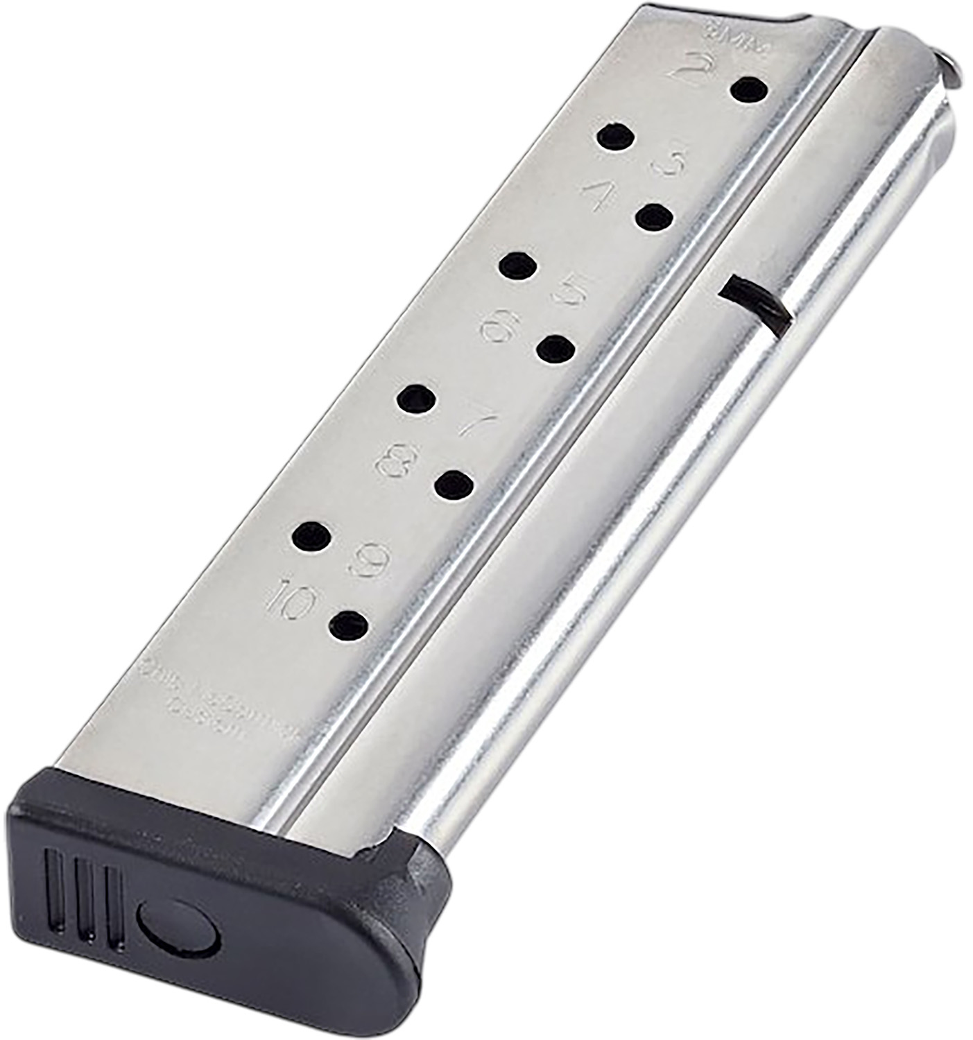 CMC Products MRP9FS10 Range Pro 10+1 9mm Fits 1911 Full Size Stainless/Black Fluoropolymer