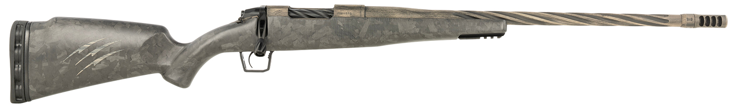 Fierce Firearms Twisted Rogue 7mm PRC 3+1 22" Match Grade/Spiral Threaded Barrel, Drilled & Tapped Receiver, Carbon Fiber Stock