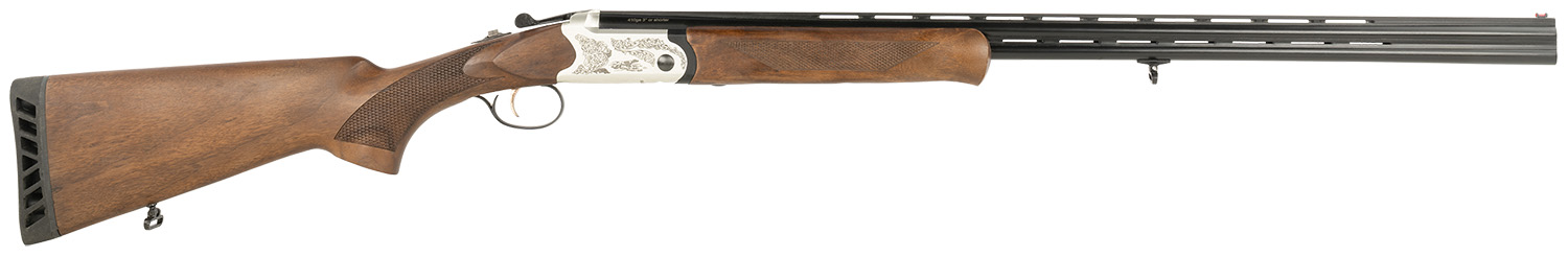 Silver Eagle Arms LS36 Light Super  410 Gauge 3 2rd 20 Over/Under Vent Rib Barrel, Engraved Steel Receiver, Fixed Turkish Walnut Stock