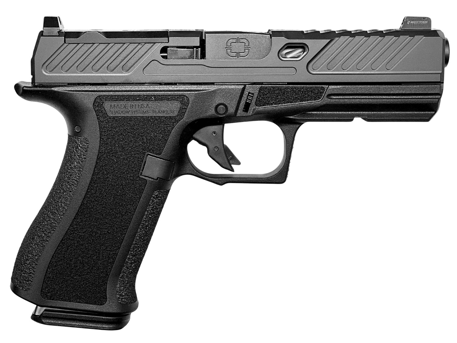 Shadow Systems CR920XL ELITE Slide Optic Handgun 9mm Luger 10rd Magazines 4.18 Spiral Black Barrel - Shadow Systems - 9mm