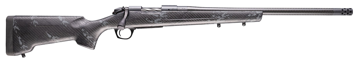 Bergara Rifles B14S1201CF B-14 Cima CF 308 Win 4+1 20 CURE Carbon Fiber Barrel, Sniper Gray Cerakote Receiver, RTM Sporter Carbon Fiber Stock