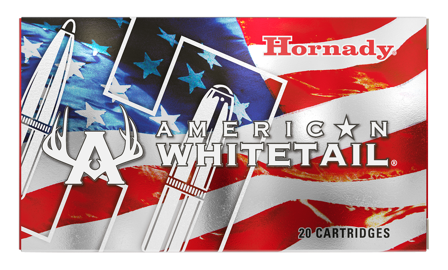 Hornady American Whitetail, 400 Legend, 210 Grain, InterLock Soft Point, 20 Round Box 82461
